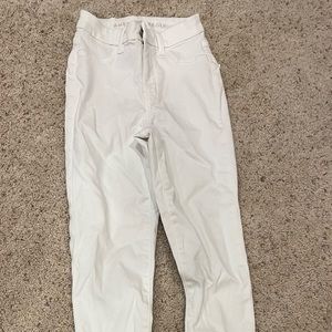 White American eagle jeans. Size 00